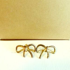 kate spade Jewelry - KATE SPADE Gold Bow Earrings kate spade Jewelry - KATE SPADE Gold Bow Earrings
